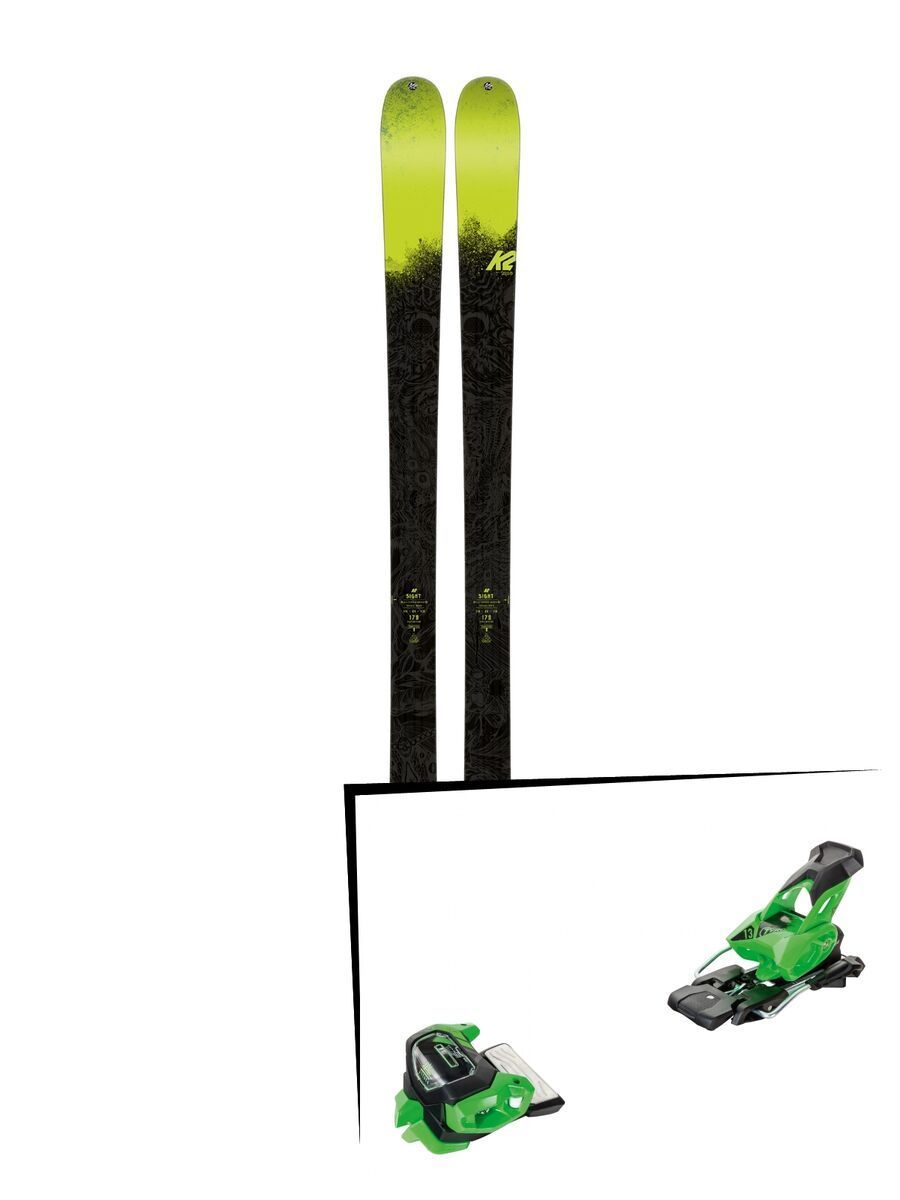 Set: K2 SKI Sight 2018 + Tyrolia Attack² 13 GW green - Bild 1