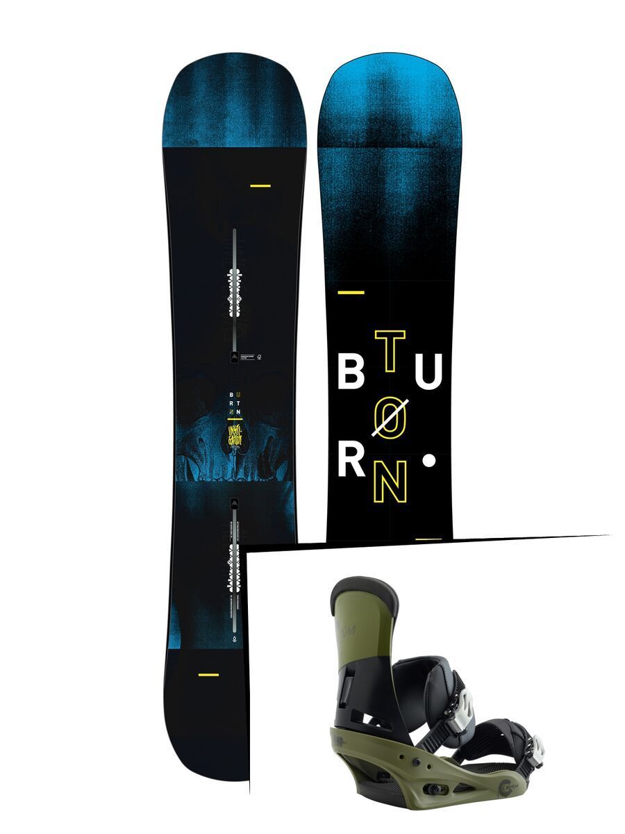 Set: Burton Instigator Wide 2019 + Burton Custom true grit - Bild 1