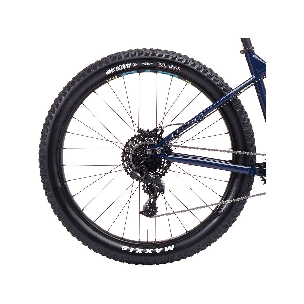 Kona Big Honzo ST, gloss midnight blue w/ blue, pale moss, & black decals - Bild 5