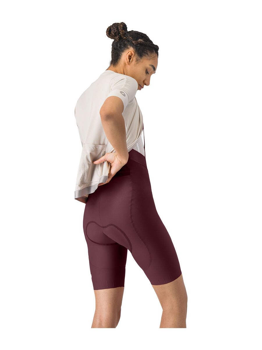 Castelli Espresso 2 W DT Bibshort, deep bordeaux - Bild 2