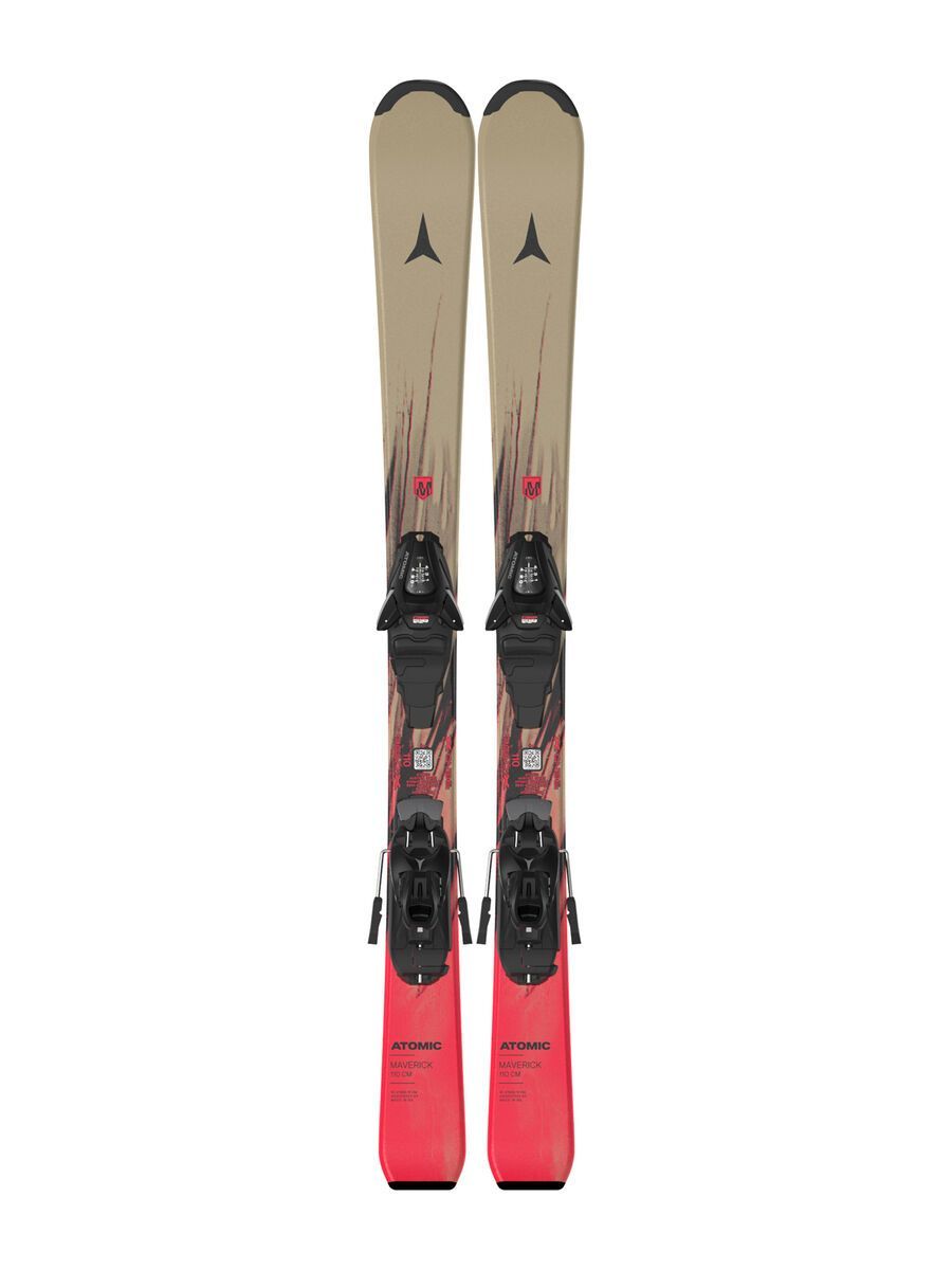 Atomic Maverick J 100-120 + C 5 GW, sand/fire red - Bild 1