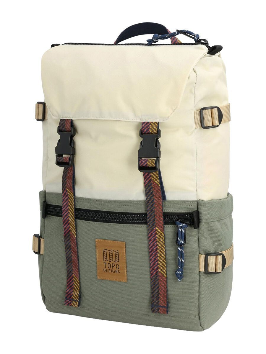 Topo Designs Rover Pack Classic 20L, bone white/beetle - Bild 1