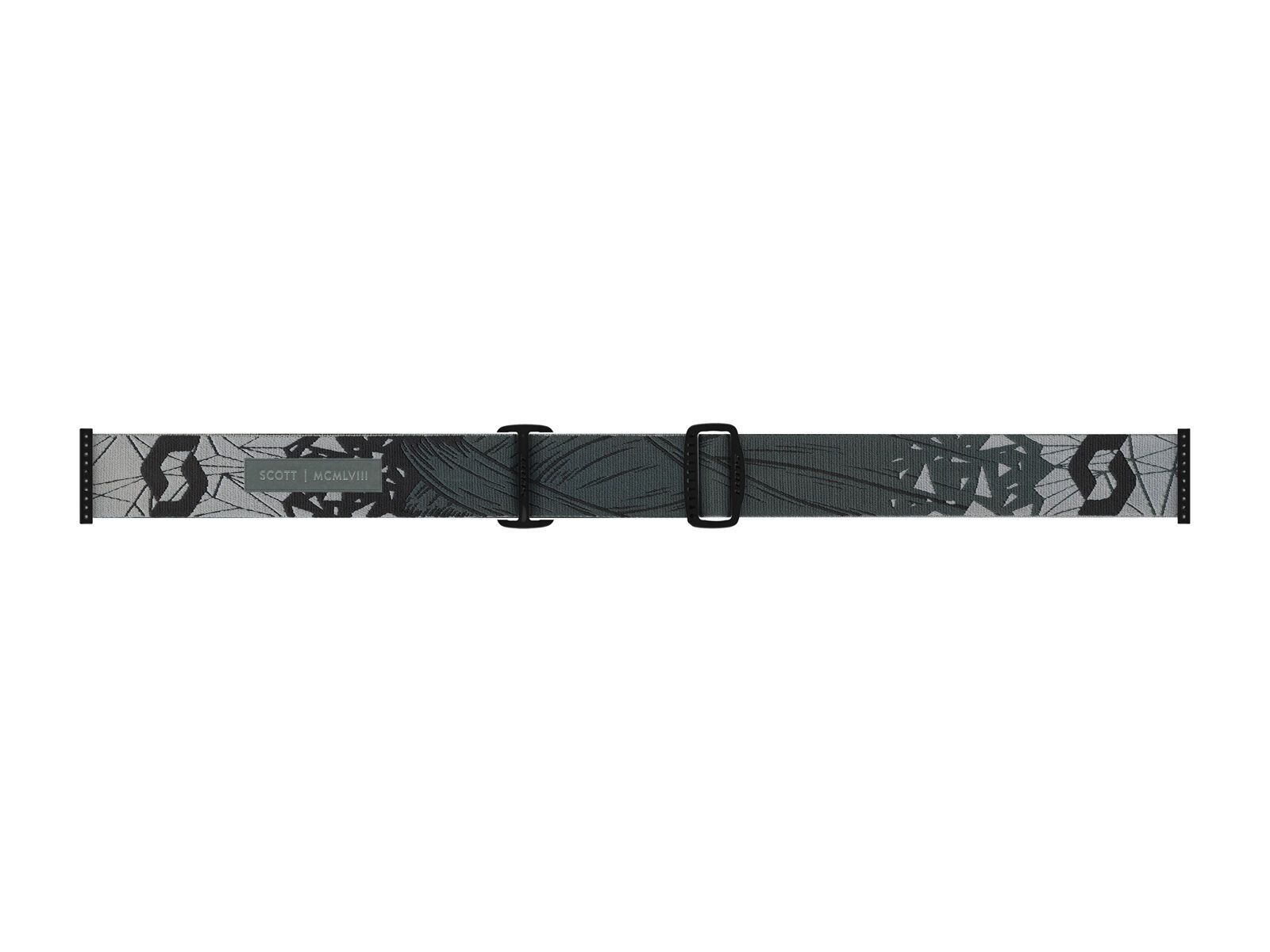 Scott LCG, grey/black/Lens: solar teal chrome - Bild 2