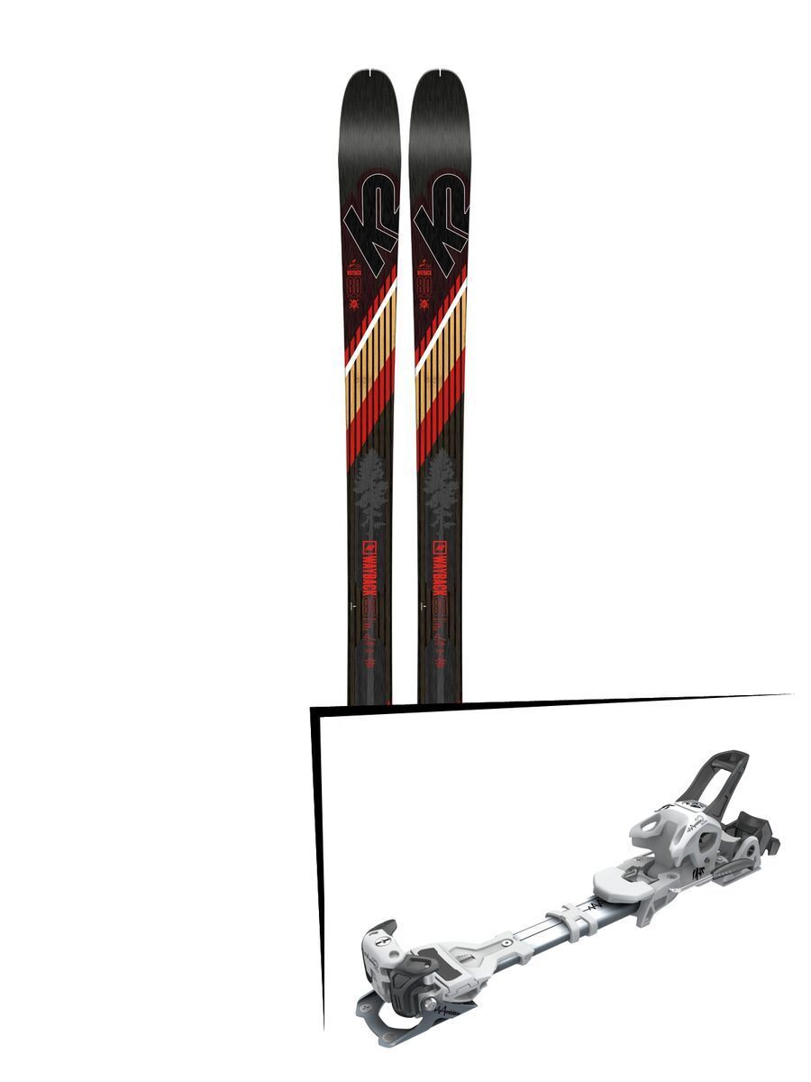 Set: K2 SKI Wayback 80 2019 + Tyrolia Ambition 12 AT solid white black - Bild 1