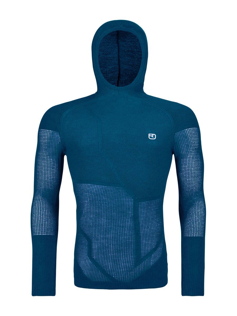 Ortovox Merino Thermovent Hoody M, petrol blue - Bild 1