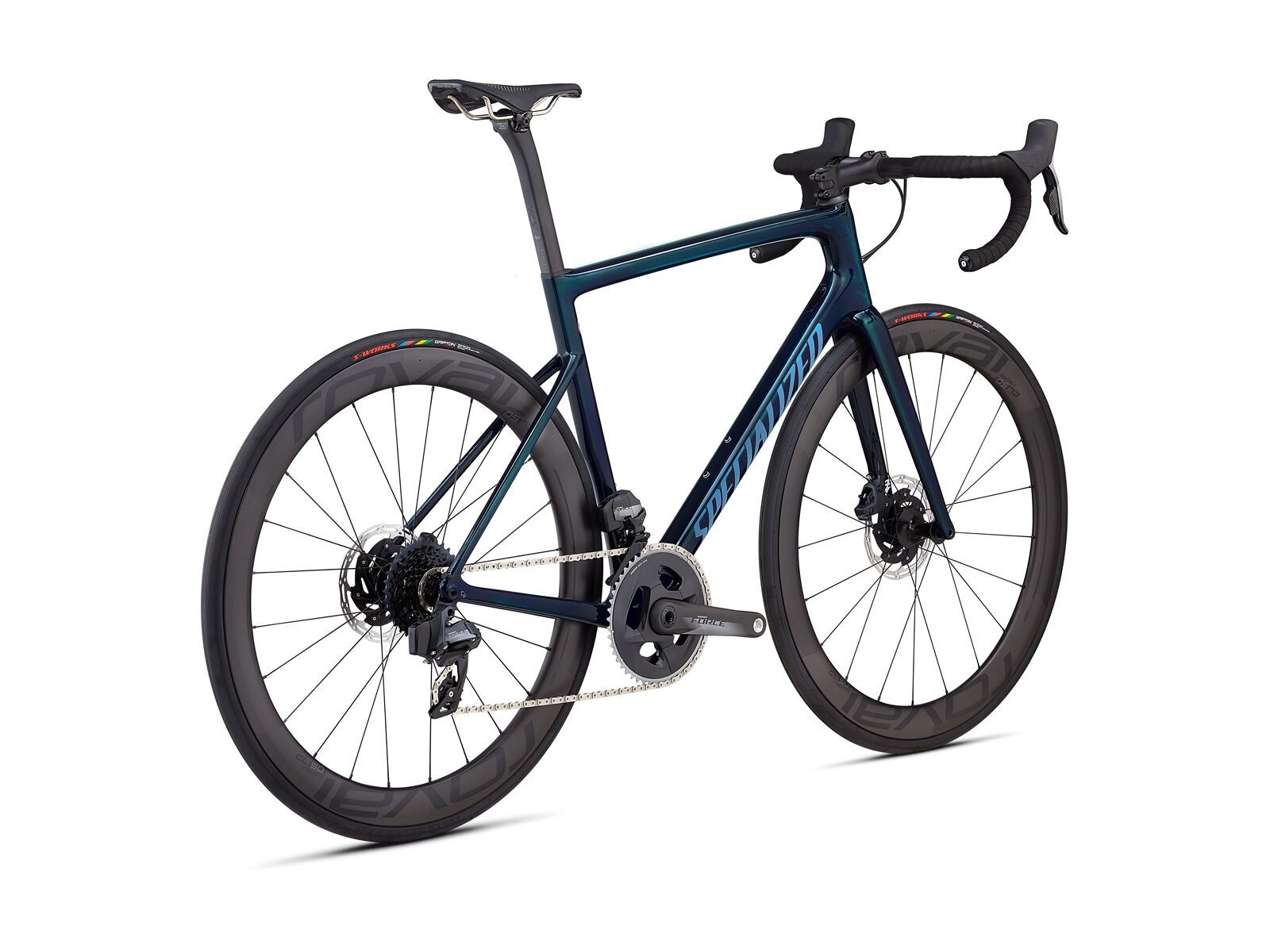 Specialized Tarmac Disc Pro, gloss teal tint/black reflective/clean - Bild 3