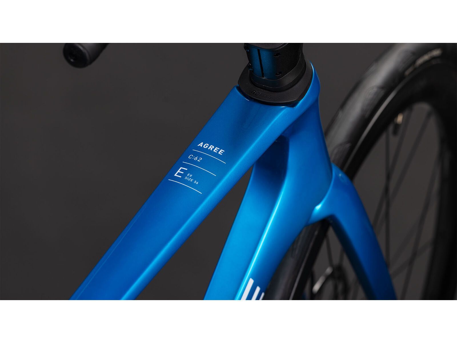 Cube Agree C:62 EX, topasblue´n´white - Bild 3