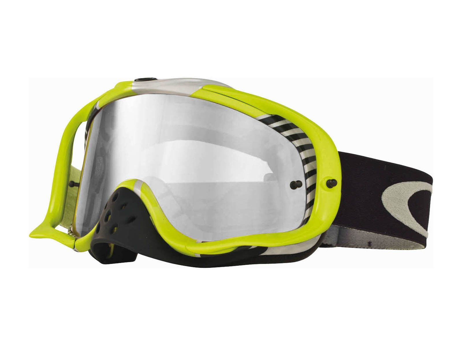 Oakley Crowbar MX, biohazard green/grey/clear - Bild 1