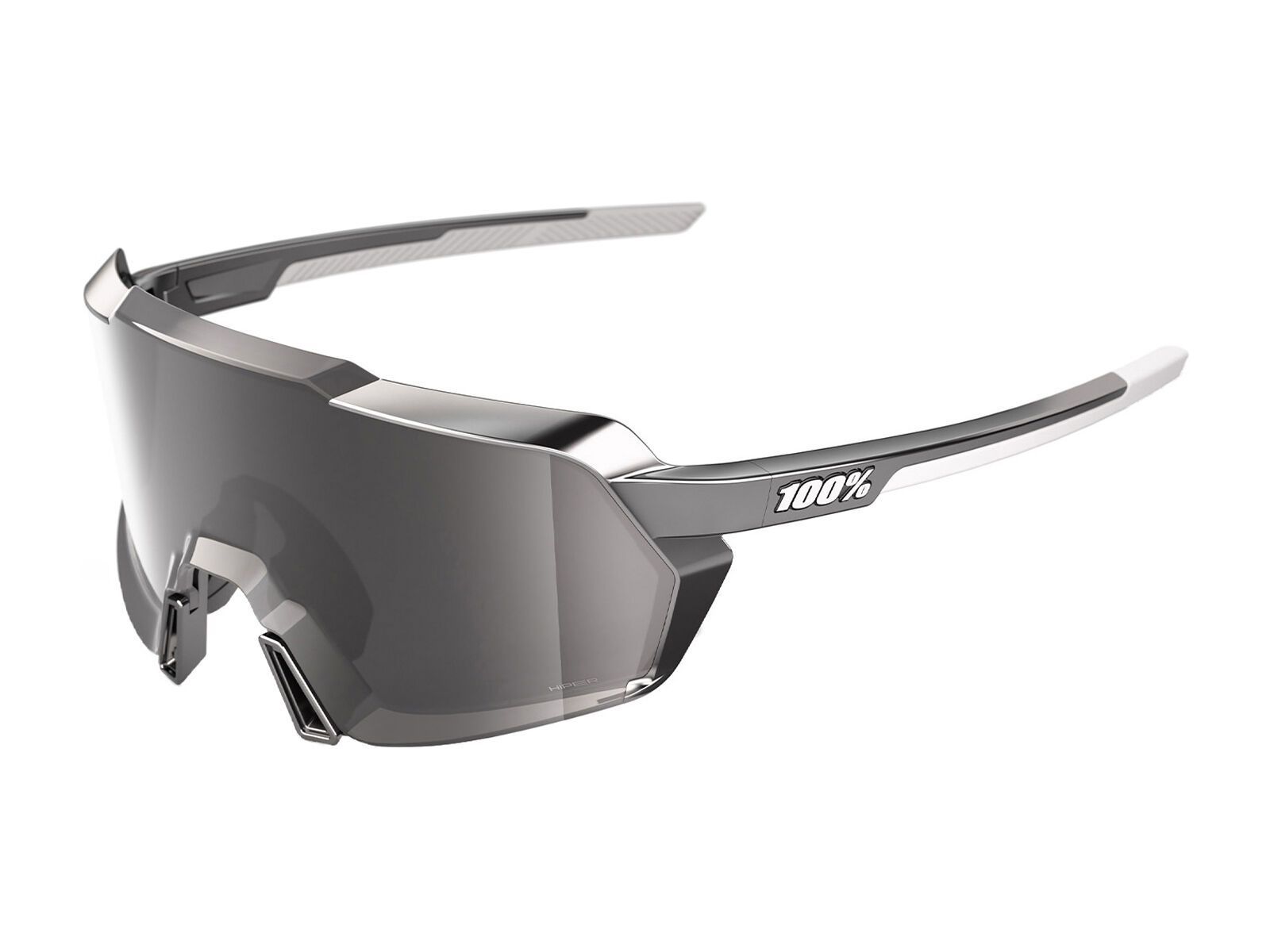 100% Korbin, HiPER Silver Mirror / gloss black chrome - Bild 1