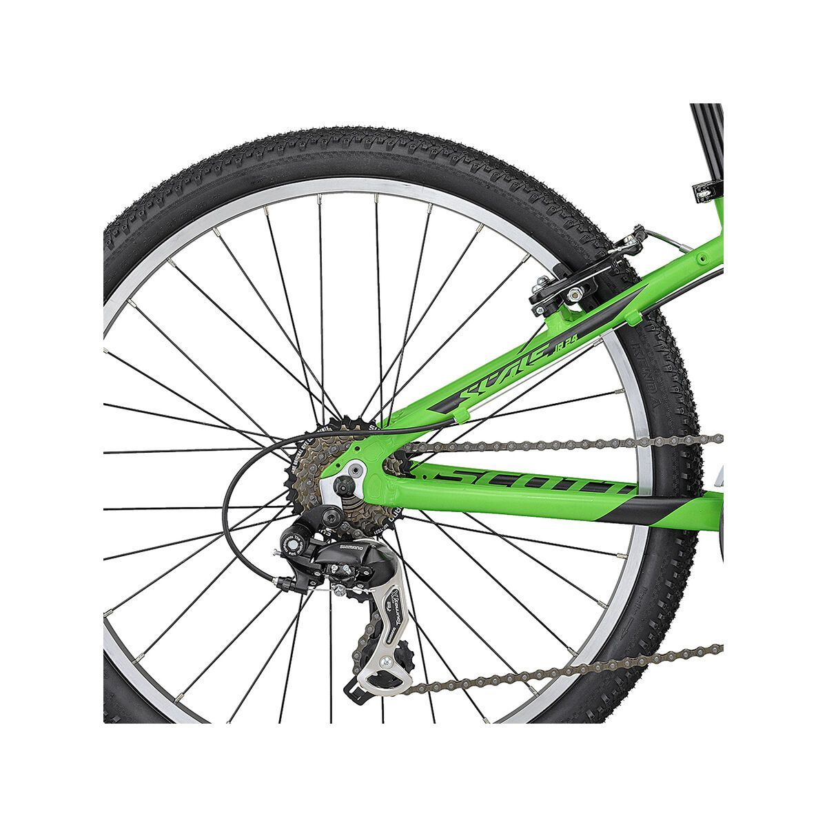 Scott Scale JR 24 Rigid Fork, green/black - Bild 4