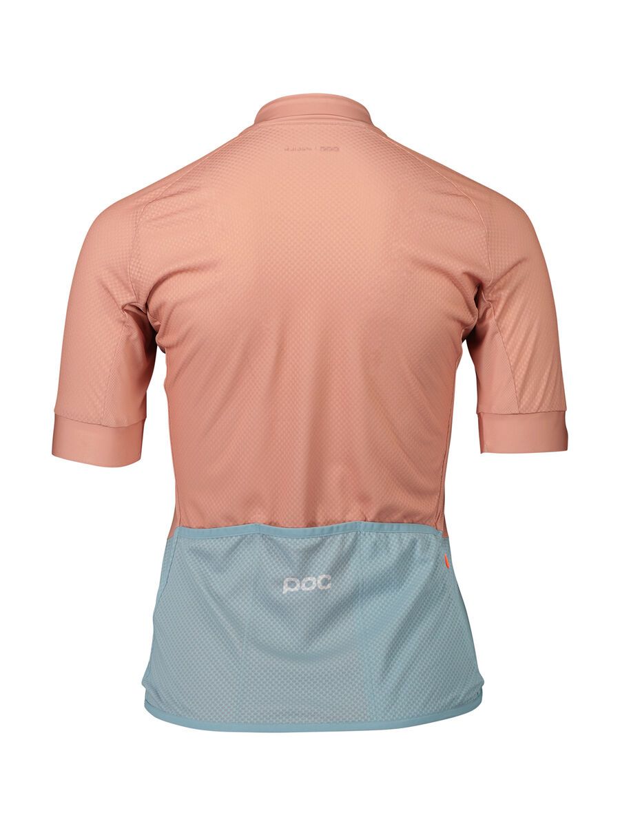 POC W's Essential Road Logo Jersey, rock salt/mineral blue - Bild 2
