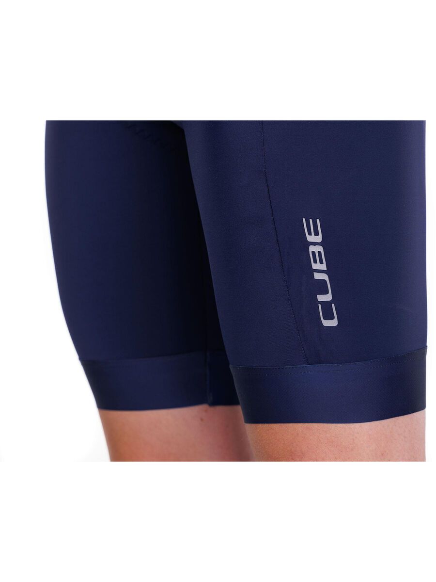Cube Road/XC Trägerhose kurz, dark blue - Bild 5