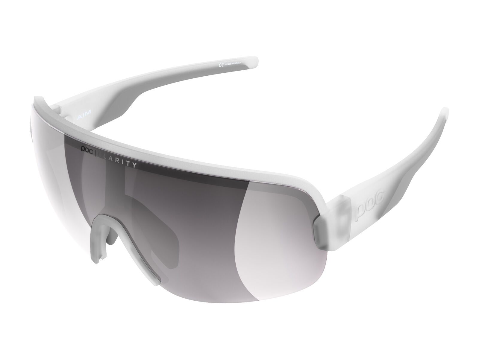 POC Aim Clarity Road Silver, transparant crystal - Bild 1