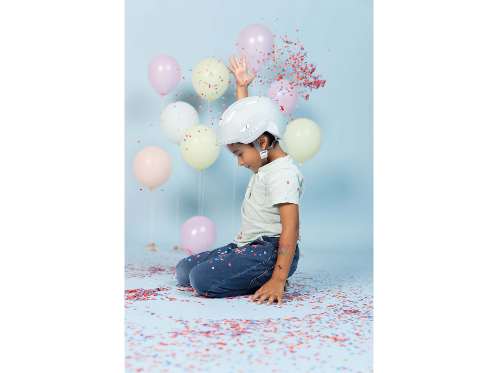 Abus Smiley 3.0 ACE LED, pure mint - Bild 8