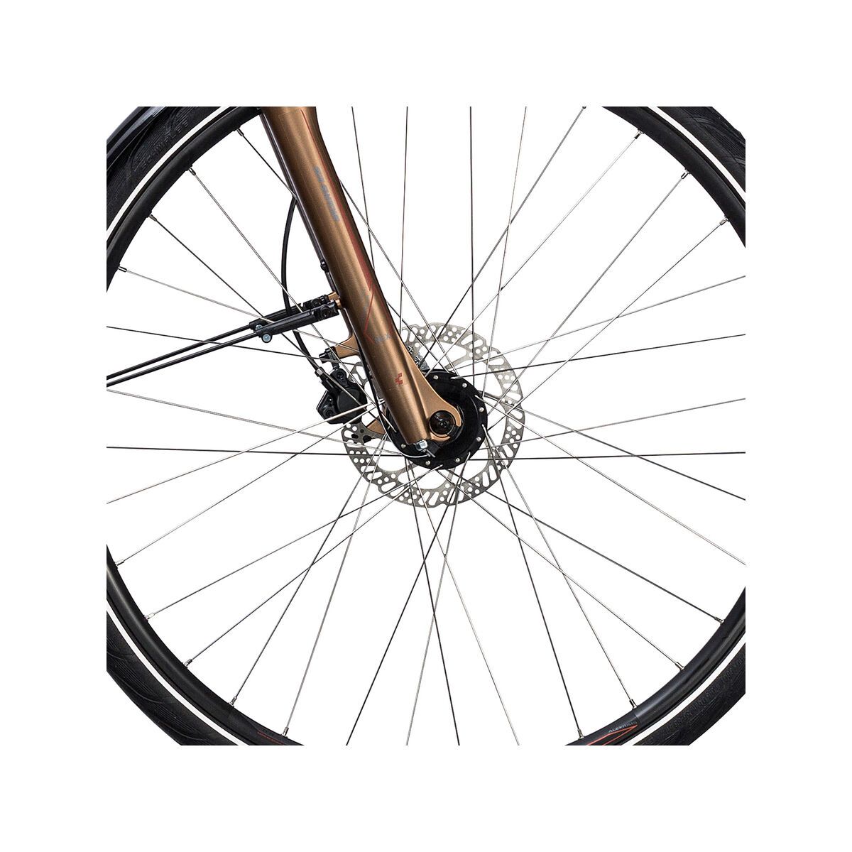 Cube Touring Pro Easy Entry, havanna brown´n´orange - Bild 2