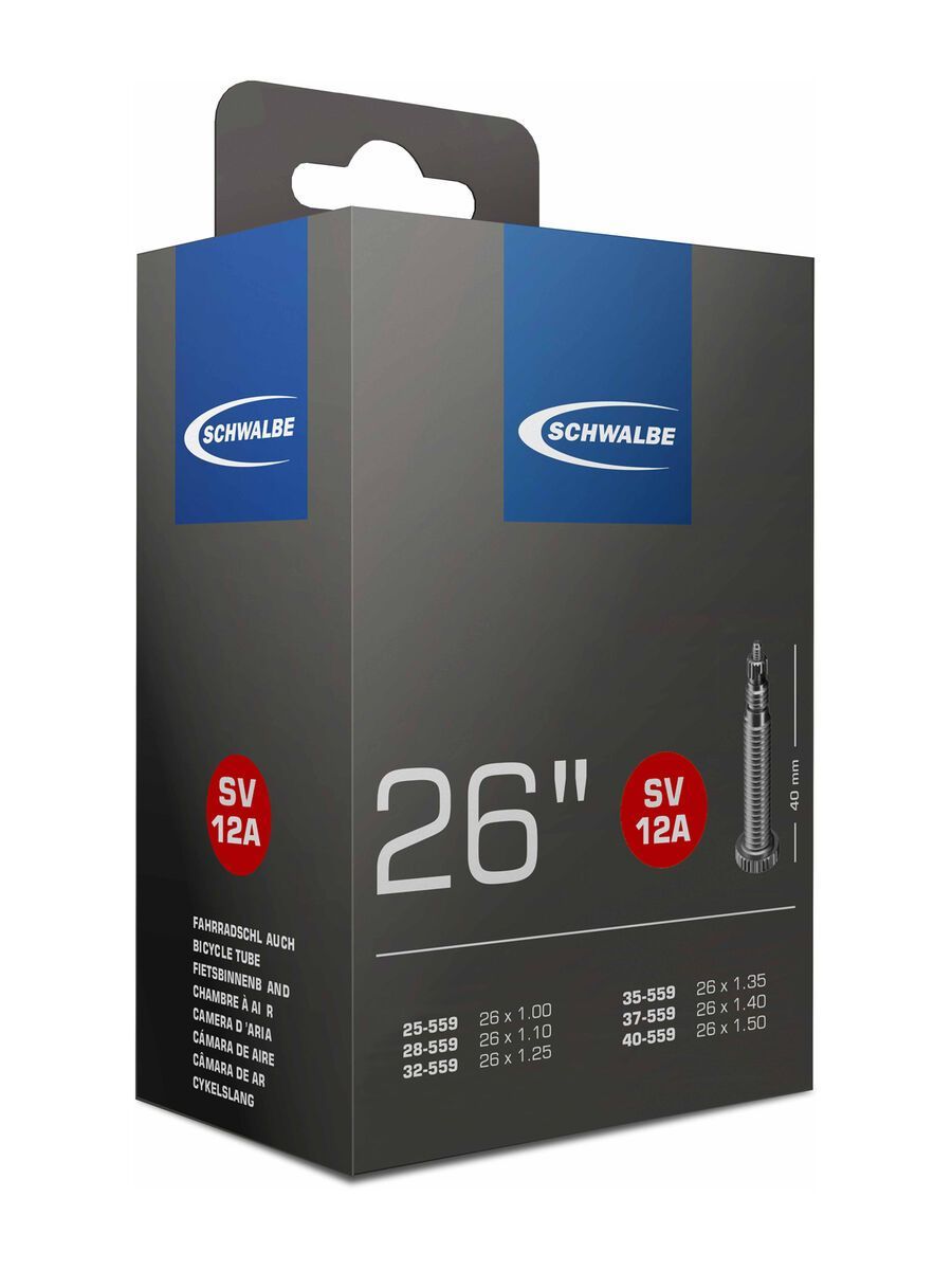 Schwalbe Schlauch SV 12A - 26 x 1.00-1.50 - Bild 1