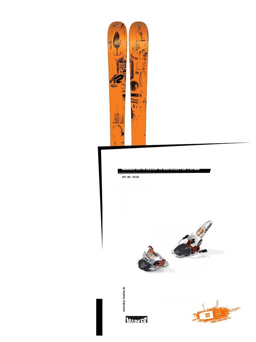 Set: K2 SKI Press 2016 + Marker Jester 16 (95108S) - Bild 1