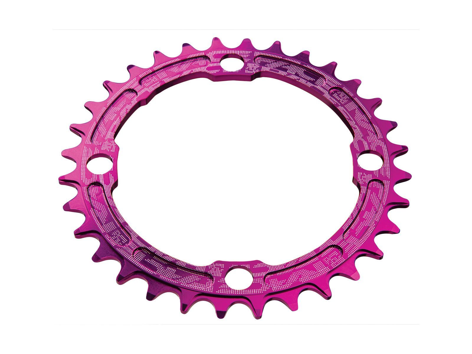 Race Face Single Ring Narrow Wide - LK 104, purple - Bild 1