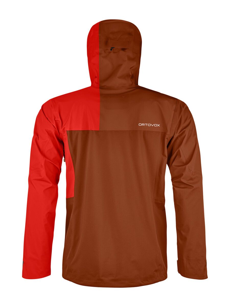 Ortovox 3L Ortler Jacket M, bristle brown - Bild 2
