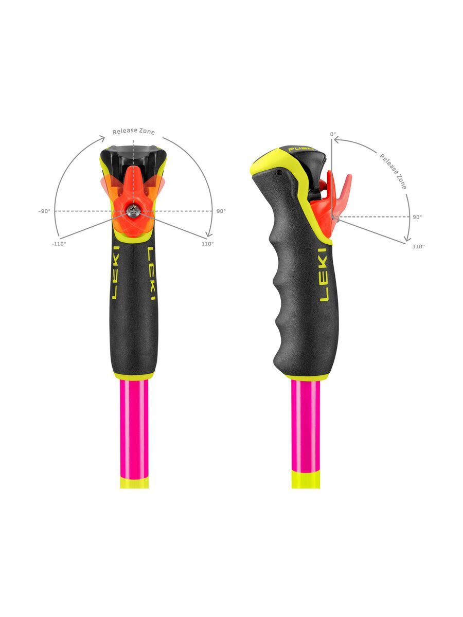 Leki Spitfire Vario 3D, neonmagenta/neonyellow/berry - Bild 5
