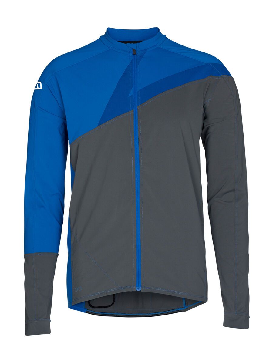 ION Tee Zip LS Crest, turkish blue - Bild 1