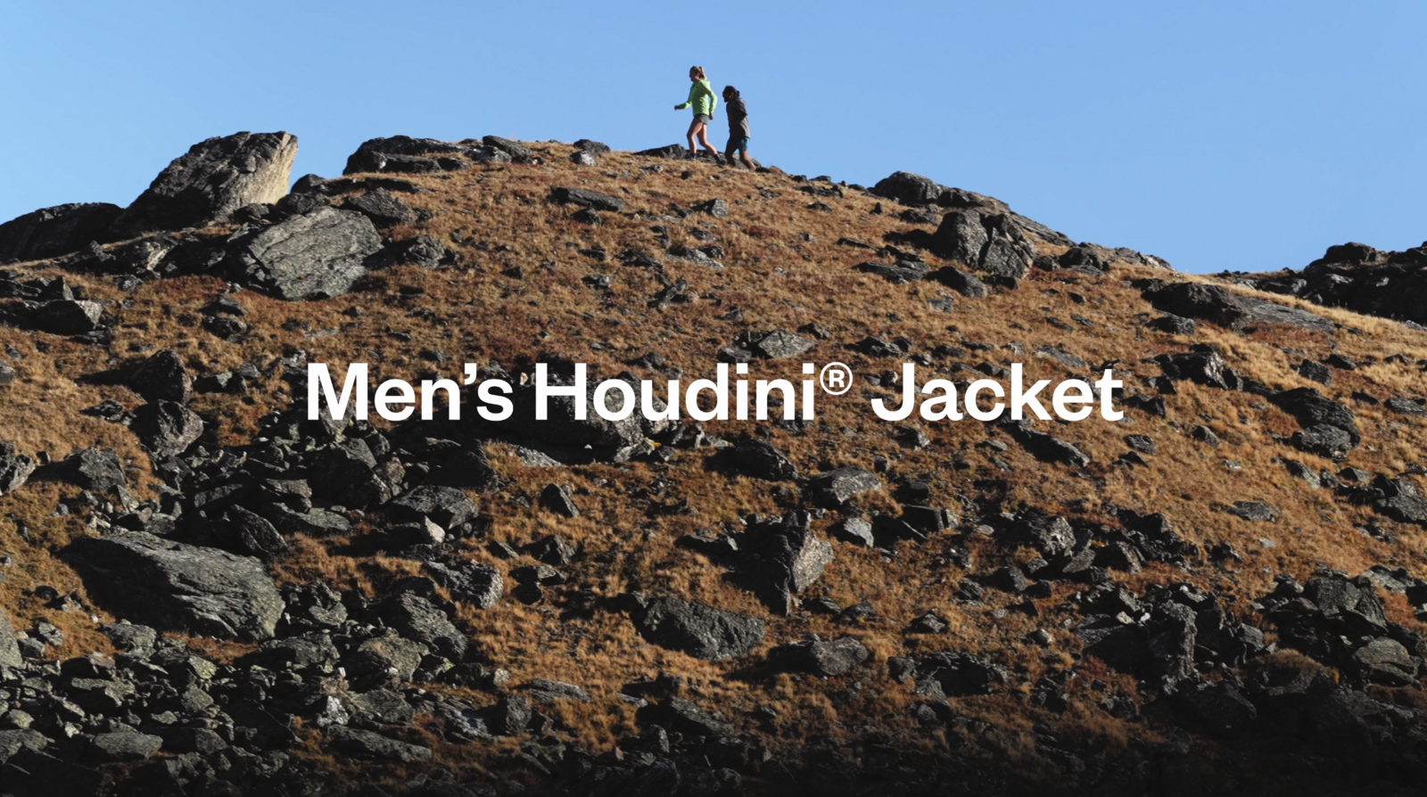 Patagonia Men's Houdini Jacket Lose Yourself Outline, nouveau green - Video 4