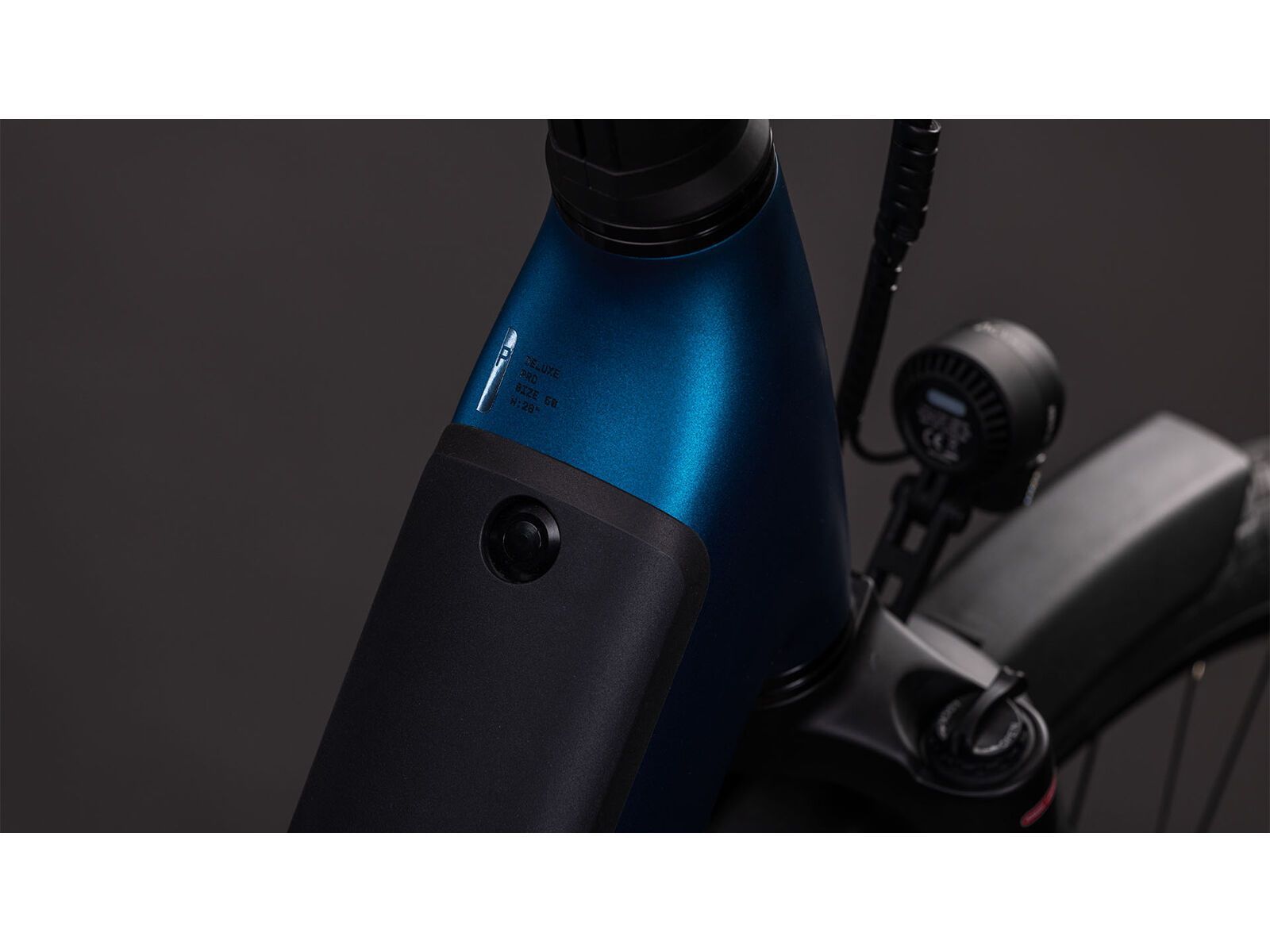Cube Supreme Hybrid Deluxe Pro 600 Easy Entry 28, electricblue´n´chrome - Bild 3