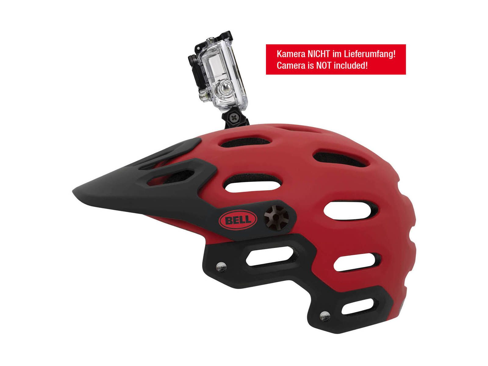 Bell Super, red/black - Bild 2