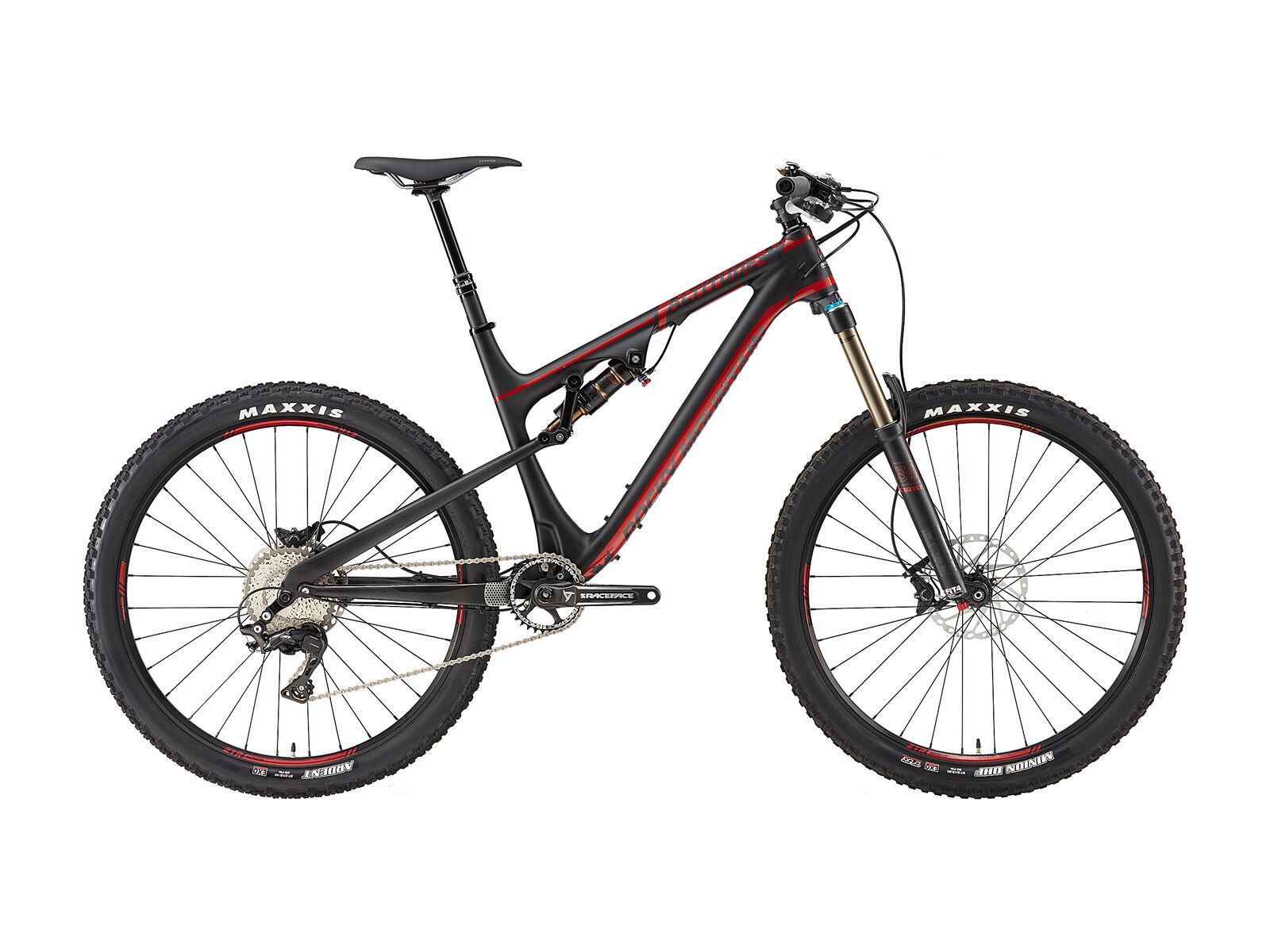 Rocky Mountain Altitude 770 MSL, matte carbon/gloss rocky mountain red - Bild 1