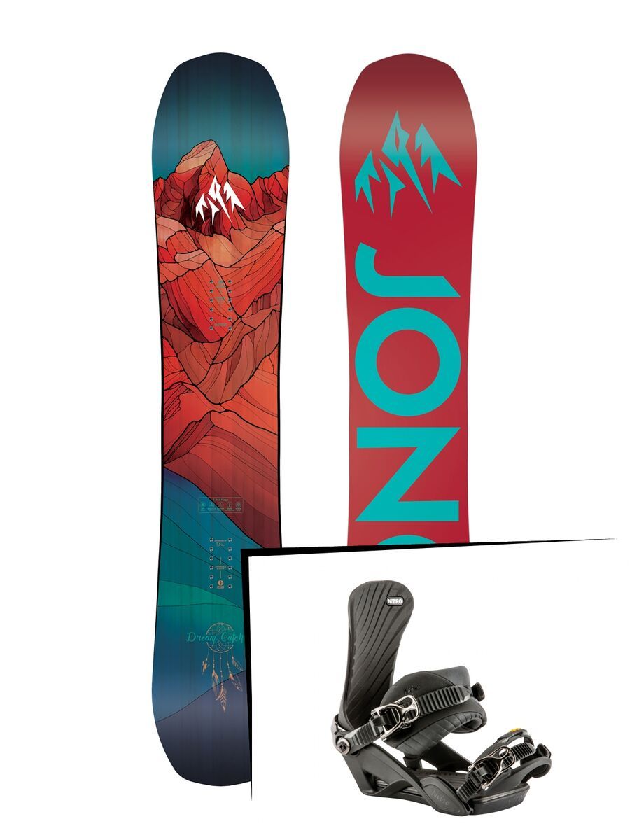 Set: Jones Dream Catcher 2019 + Nitro Ivy black pearl - Bild 1