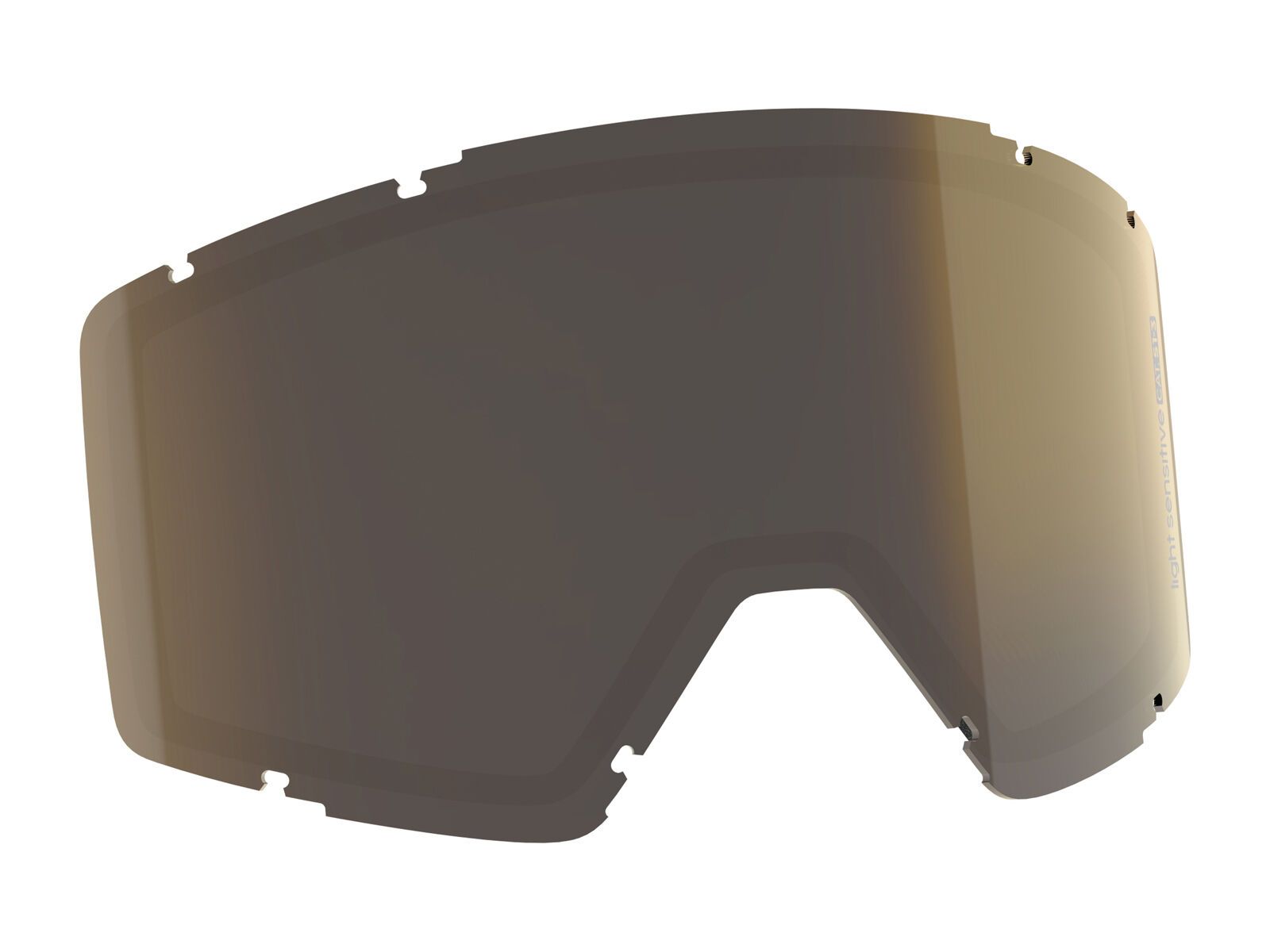 Scott Shield Ersatzscheibe, Light Sensitive Bronze Chrome - Bild 1