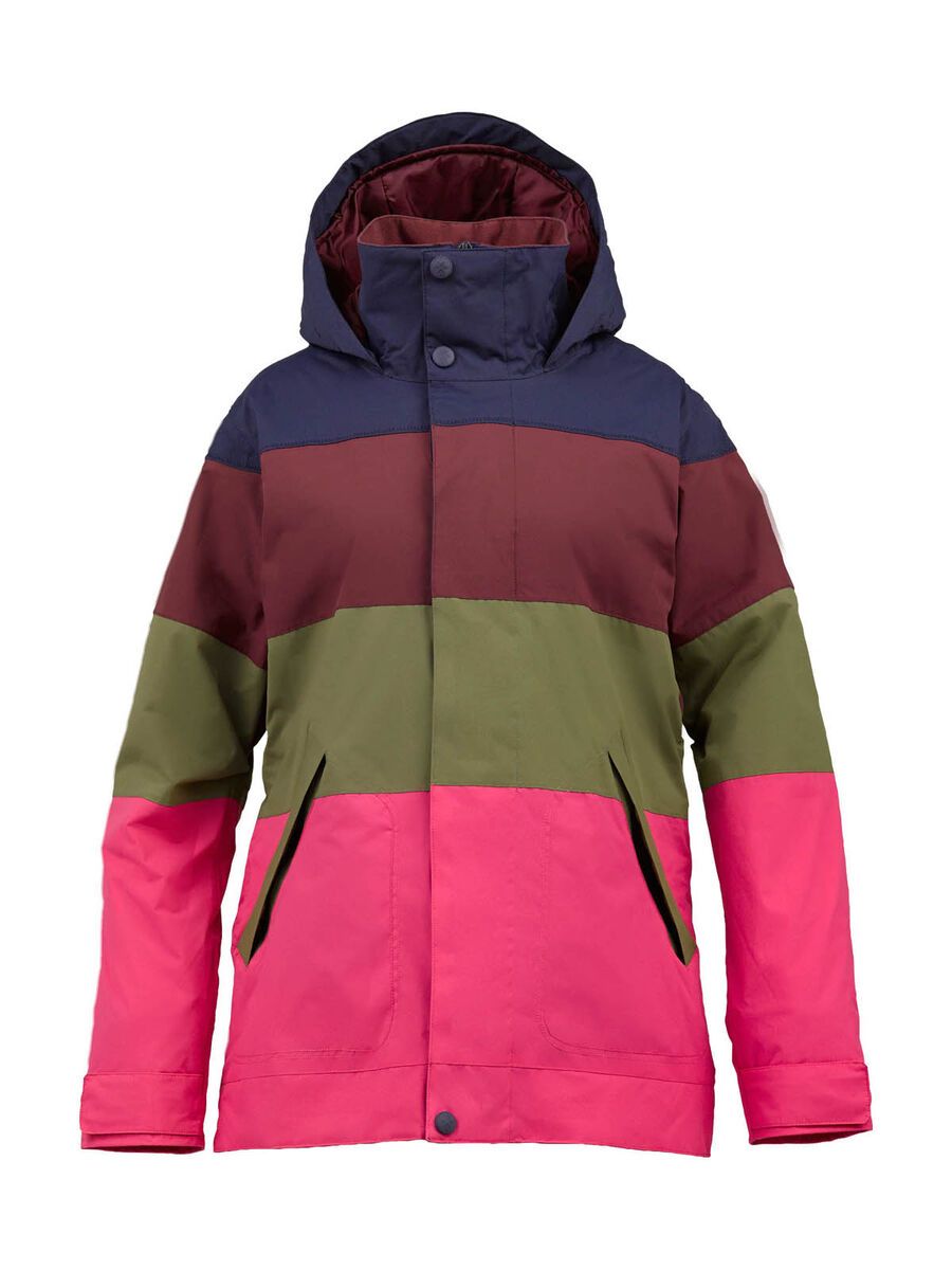 Burton Womens Eclipse Jacket, Hot Streak Colorblock - Bild 1