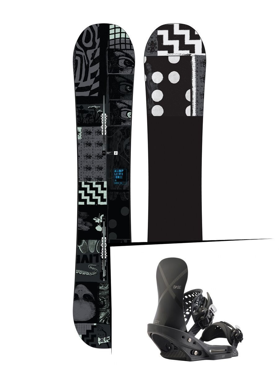 Set: Burton Amplifier 2019 +  X-Base EST (1931145S) - Bild 1