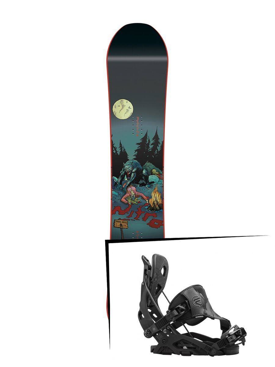 Set: Nitro Pro One Off 2017 + Flow Fuse Hybrid (1513148S) - Bild 1