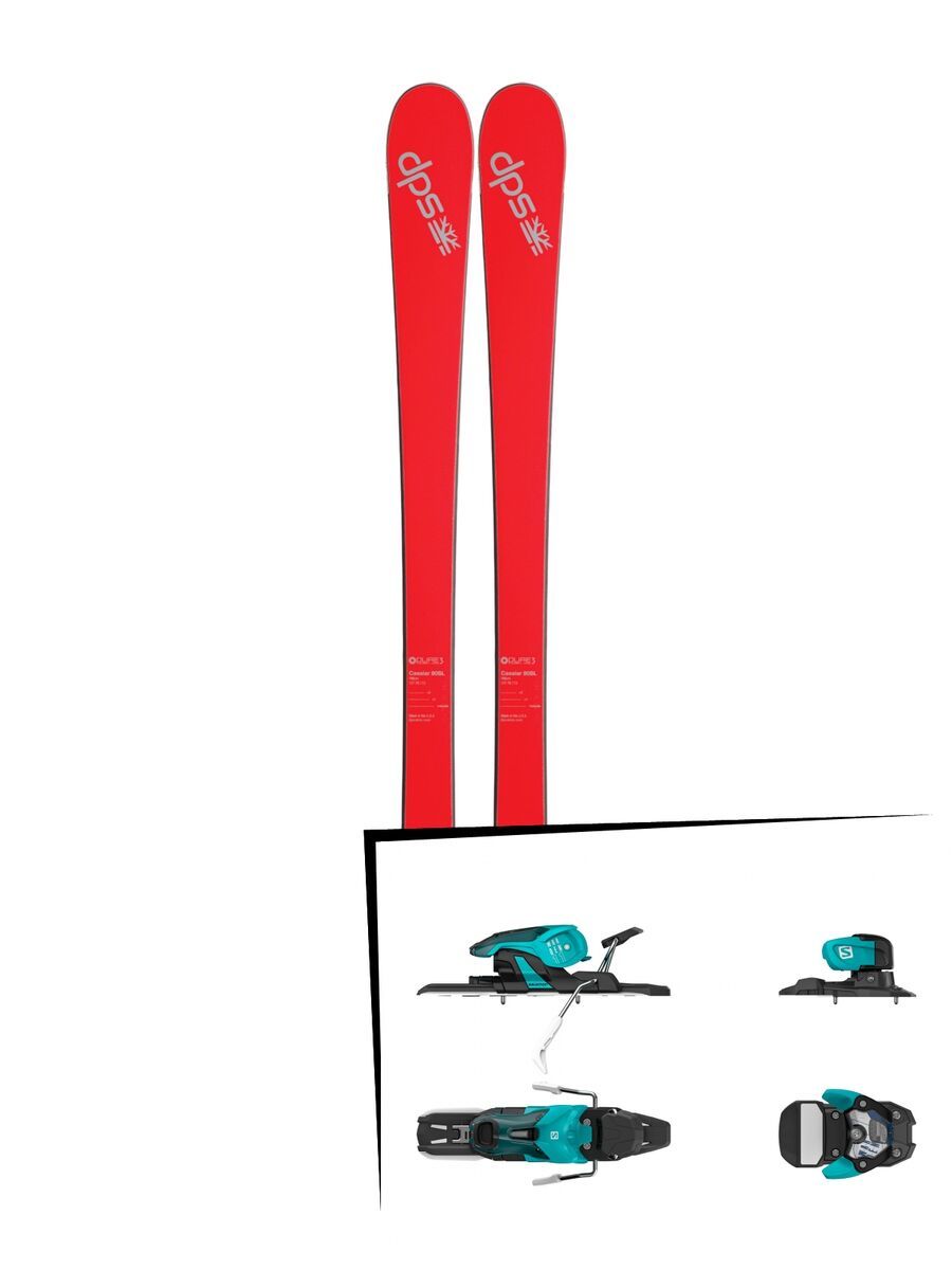 Set: DPS Skis Cassiar 80 SL 2017 + Salomon Warden 11 (1706225) - Bild 1