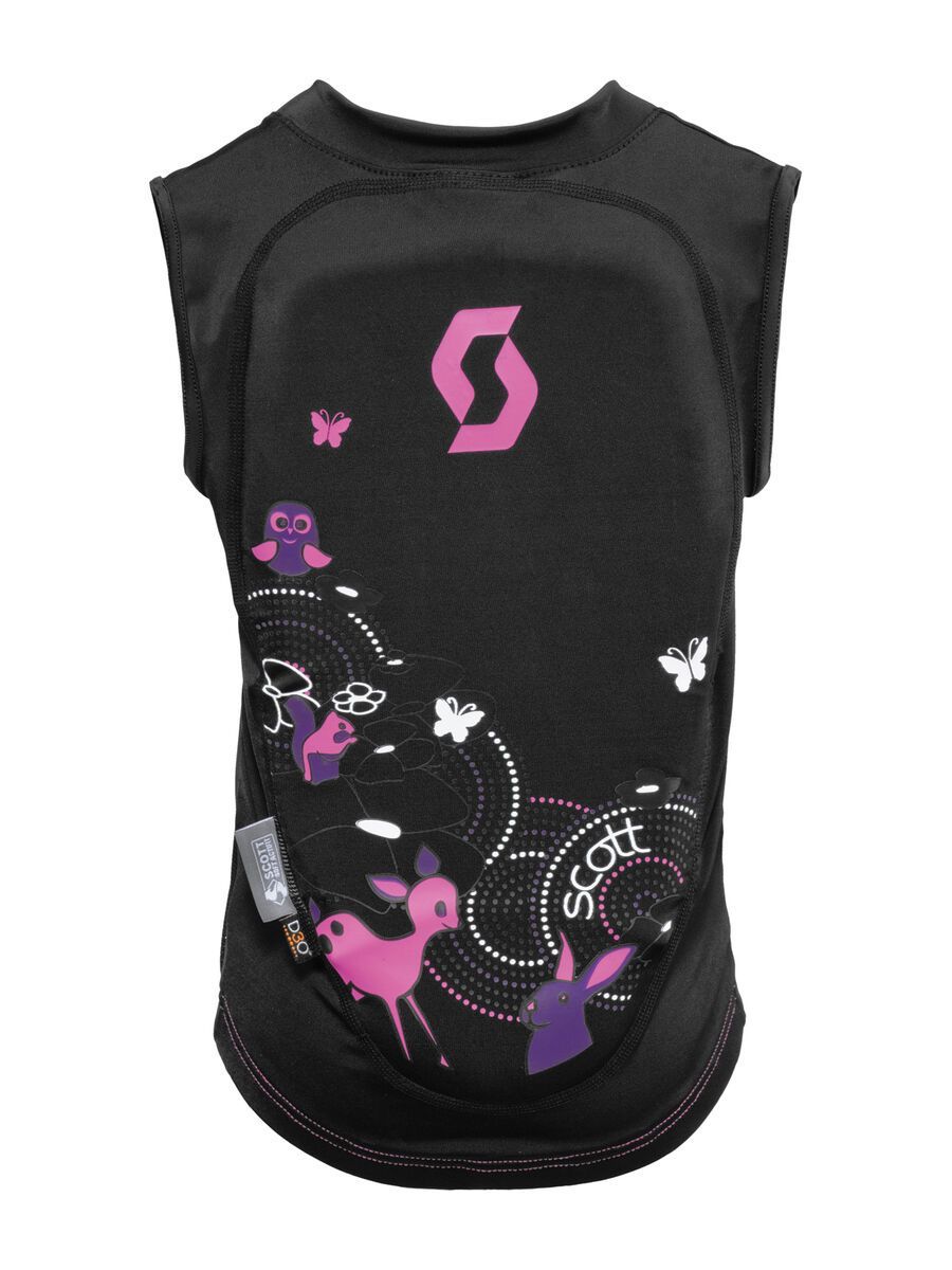 Scott Soft Actifit Junior Vest, Black/Pink - Bild 2