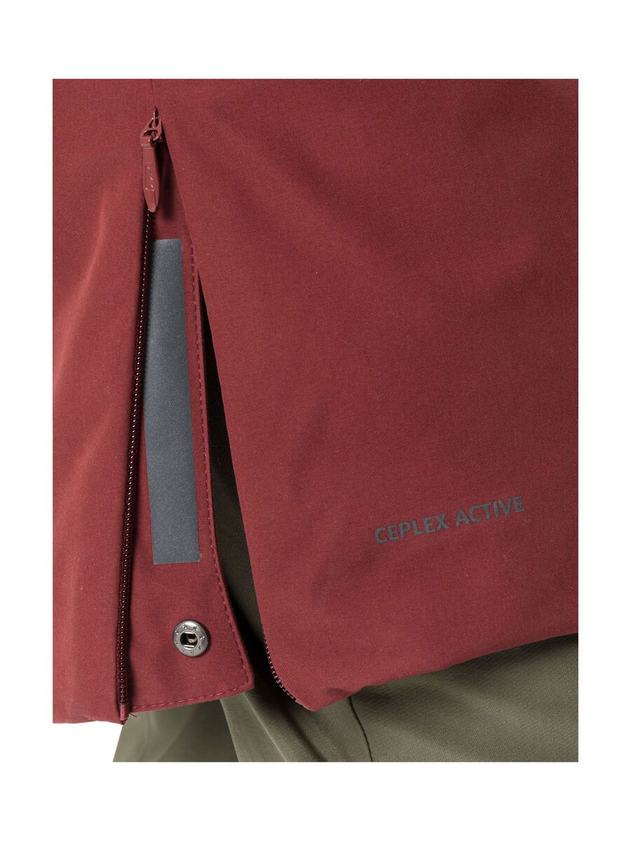Vaude Women's Mineo Coat III, dark cherry - Bild 5