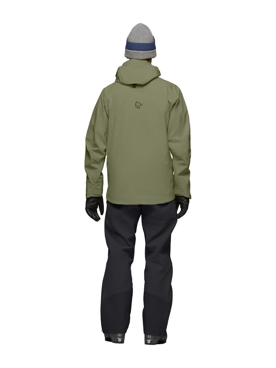 Norrona lofoten Gore-Tex Pro Jacket M's, deep lichen green - Bild 5