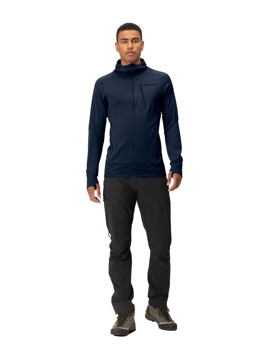 Norrona falketind Power Grid Hood M's, indigo night - Bild 3