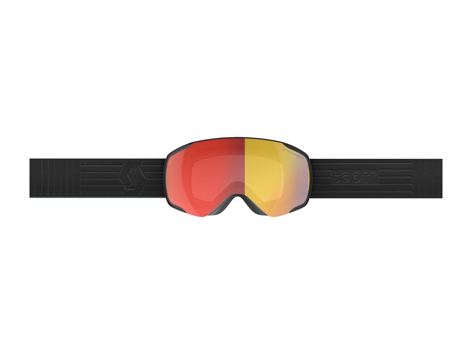 Scott Vapor - Light Sensitive Red Chrome, black - Bild 2