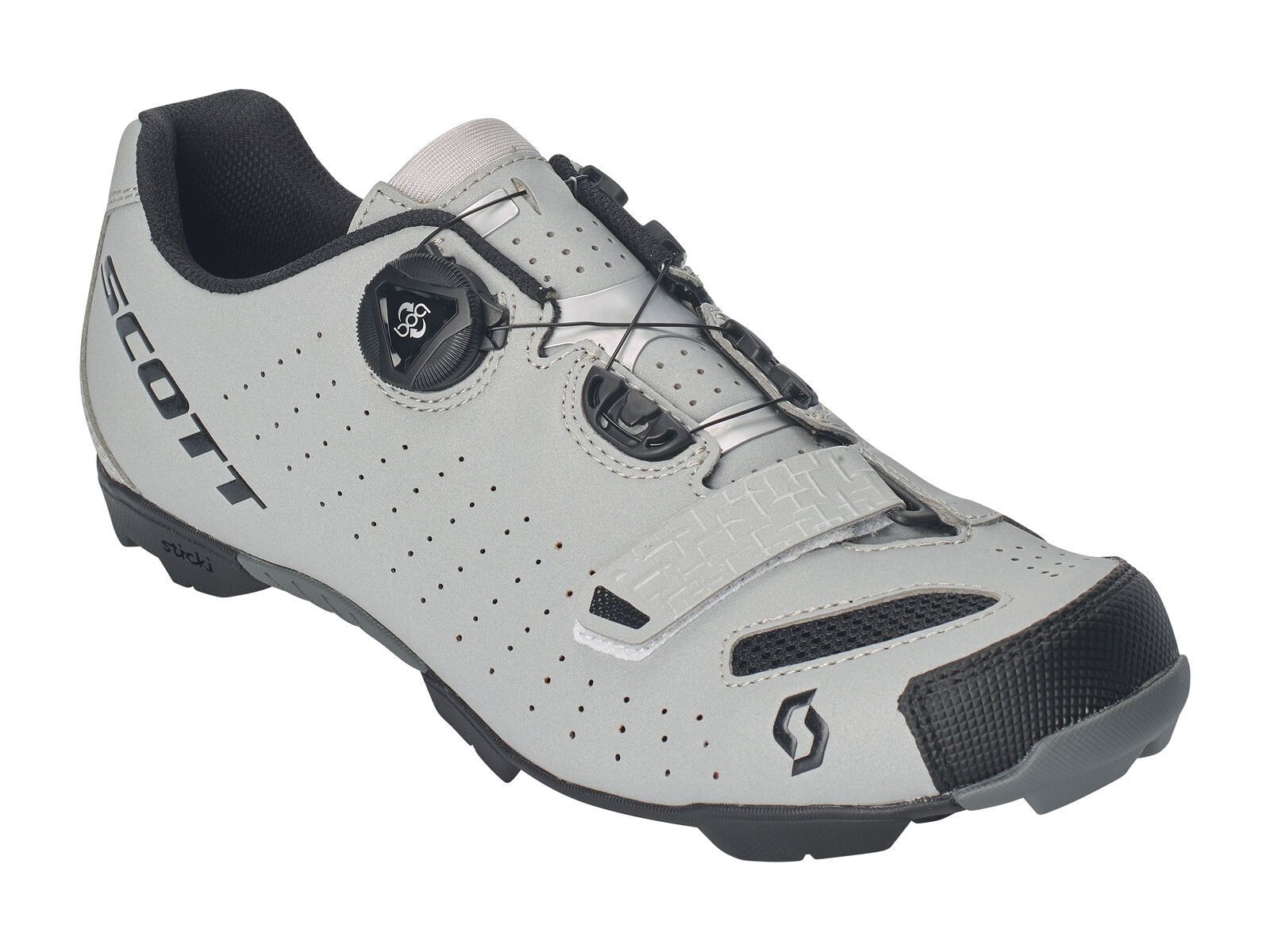 Scott MTB Comp Boa Reflective Shoe, reflective black - Bild 1