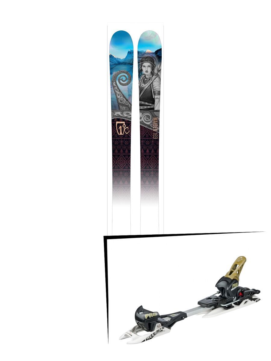Set: Icelantic Maiden 2016 + Fritschi Diamir Freeride Pro (1963301) - Bild 1