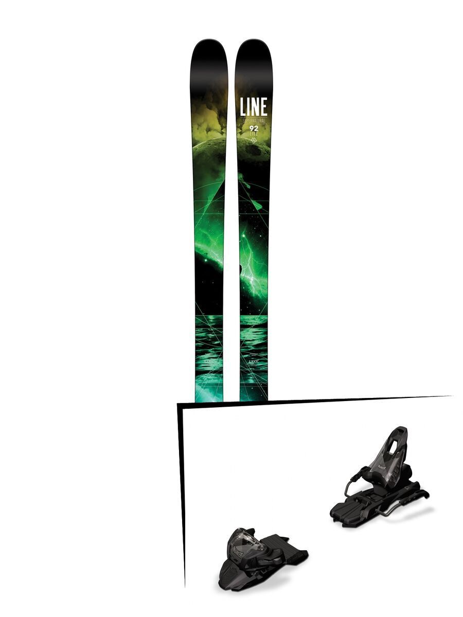 Set: Line Supernatural 92 Lite 2016 + Marker Free Ten inkl. Screw-Kit (1685471) - Bild 1