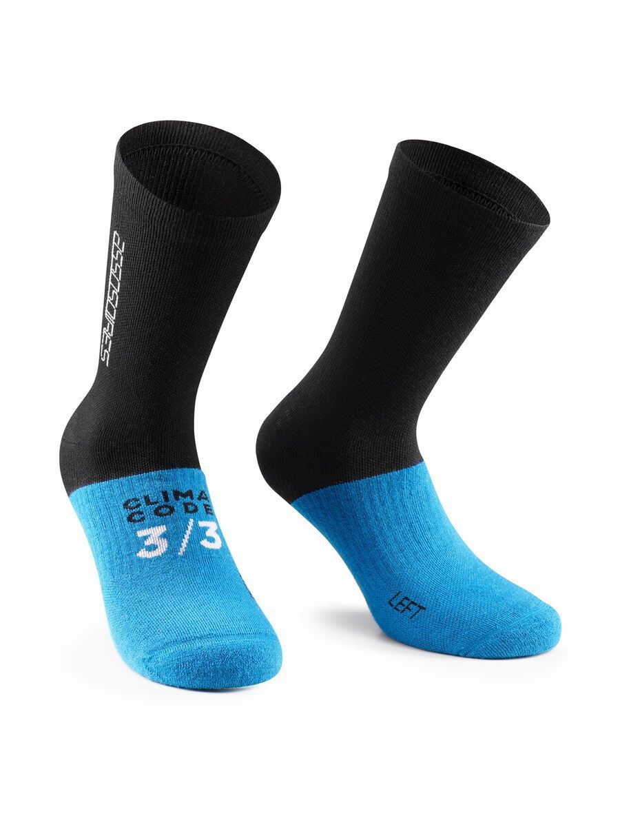 Assos Ultraz Winter Socks Evo, blackseries - Bild 1