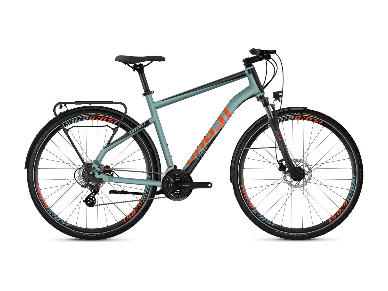 Ghost Square Trekking 2.8 AL, river blue/jet black/monarch orange - Bild 1