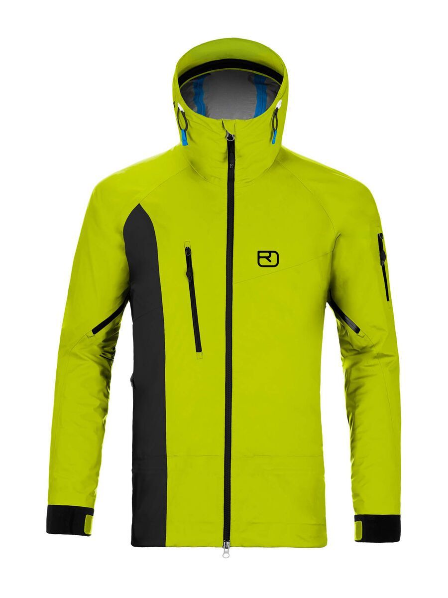 Ortovox 3L Merino Jacket La Grave, happy green - Bild 1