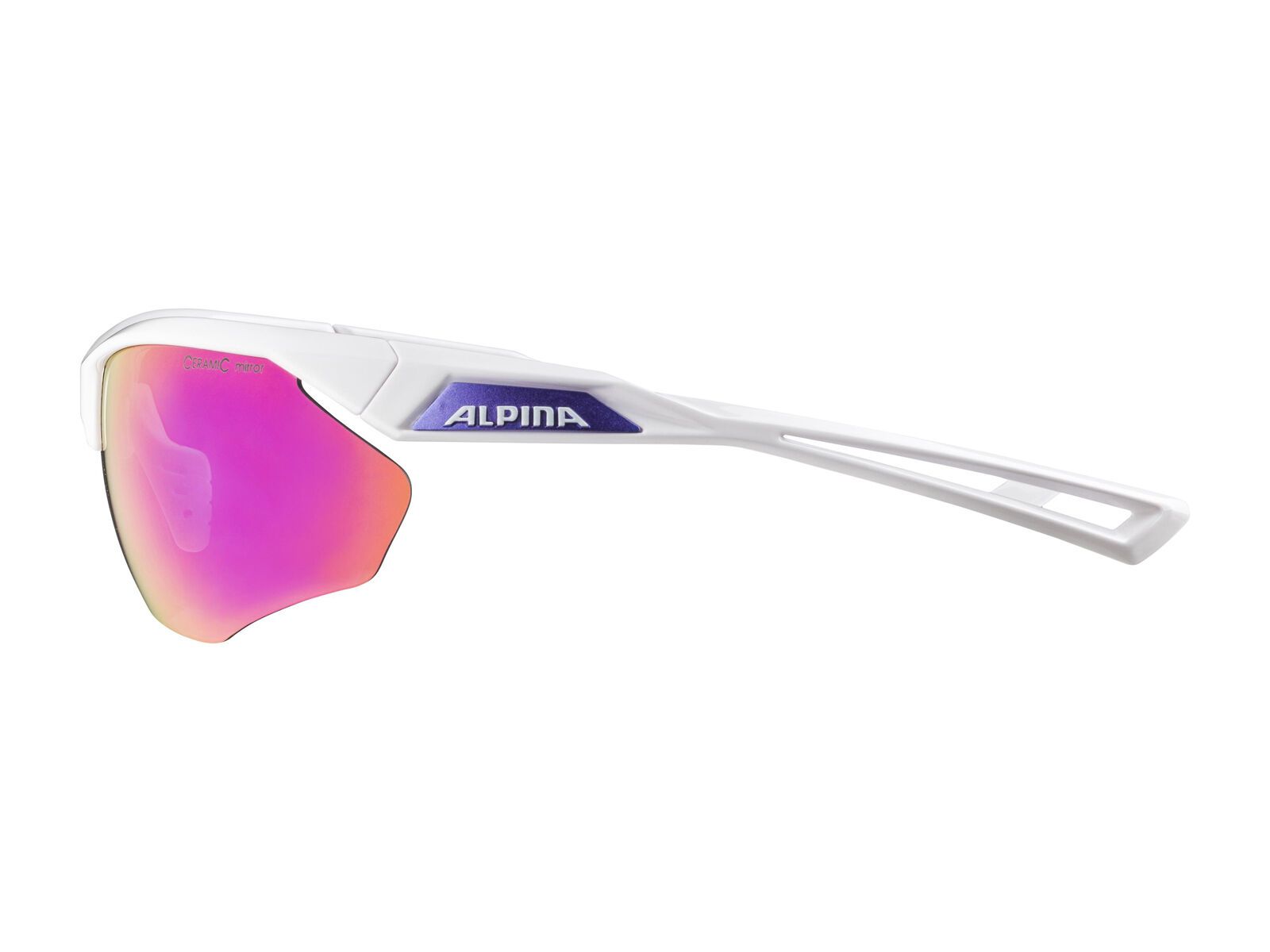 Alpina Nylos HR, Purple Mirror / white-purple gloss - Bild 2