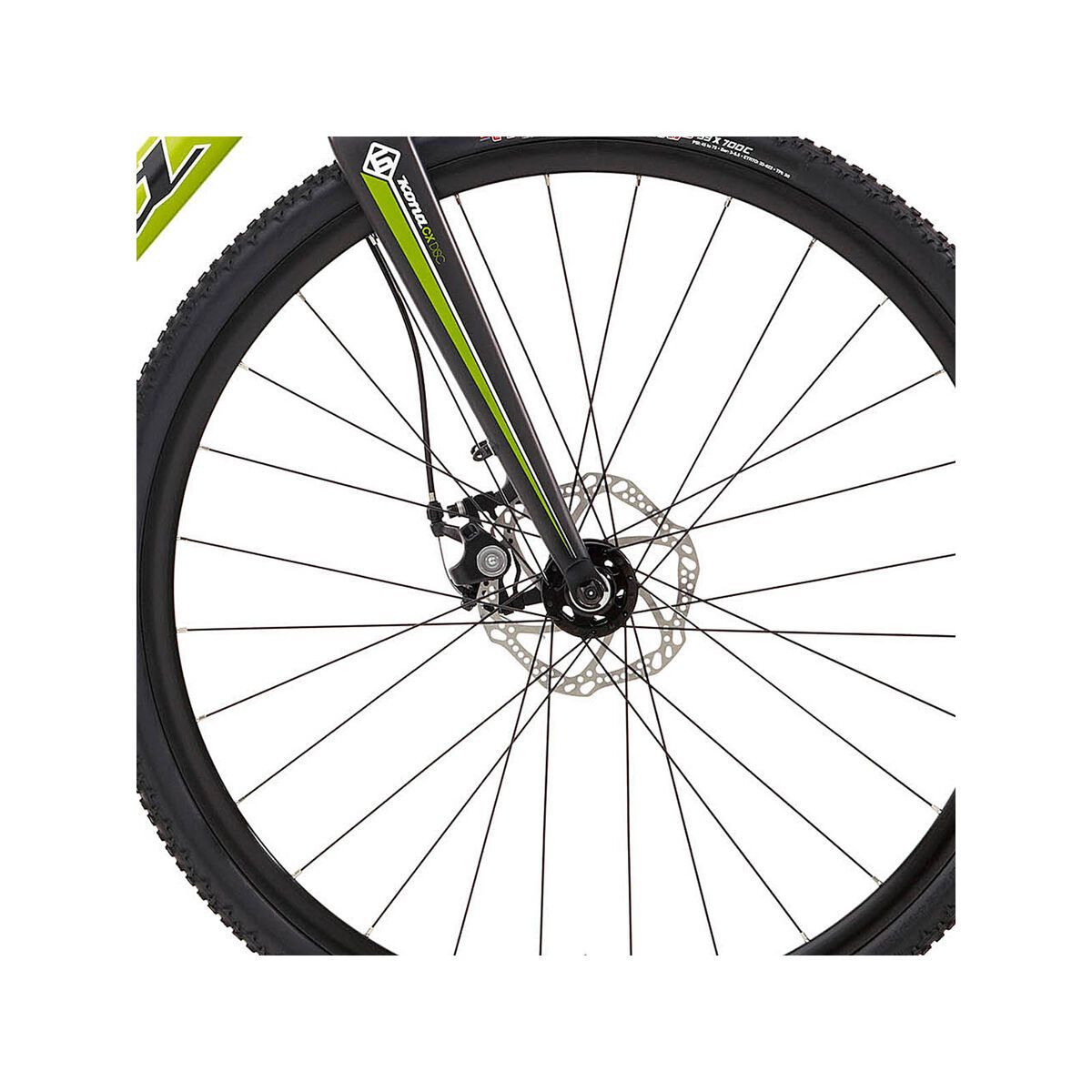 Kona Jake the Snake, matt lime/black/white - Bild 2