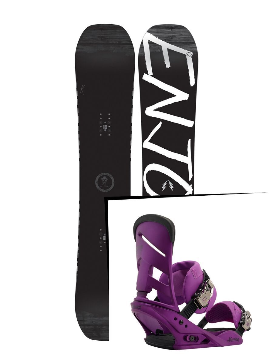 Set: K2 WWW Enjoyer 2016 + Burton Mission (1191287S) - Bild 1