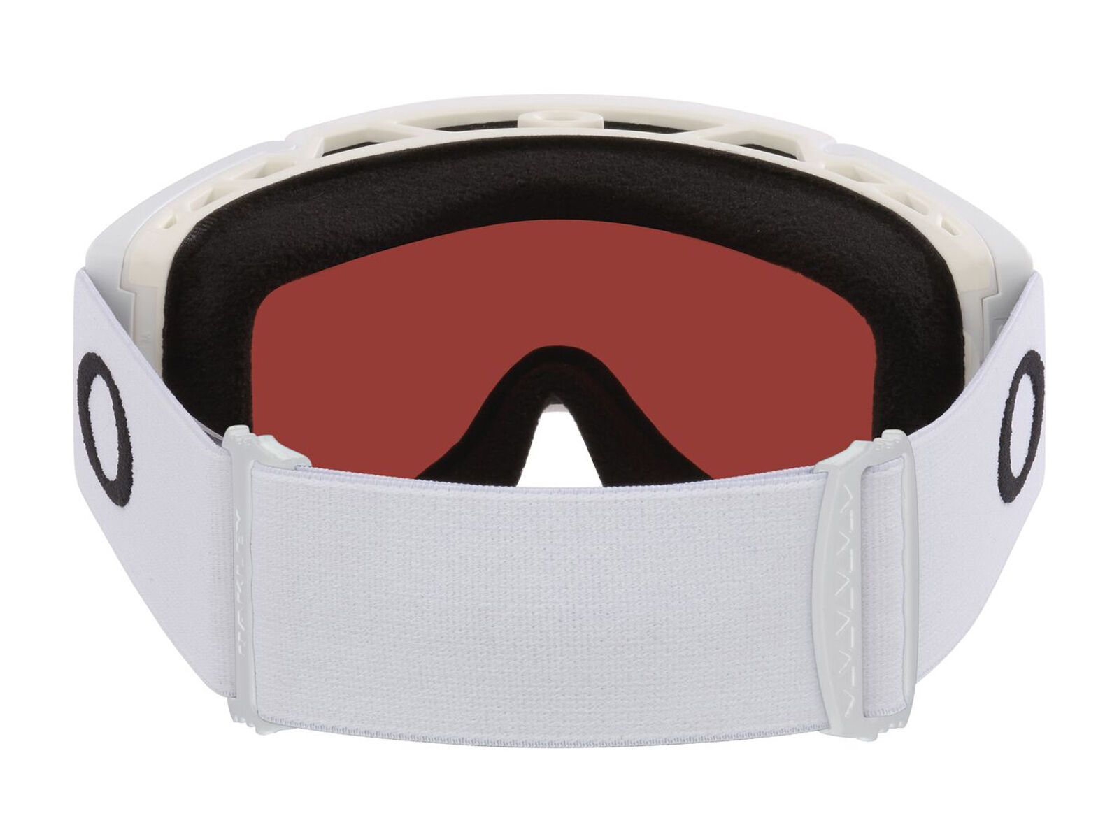 Oakley Flow Scape M, Prizm Rose Gold Iridium & Iced / matte white - Bild 8